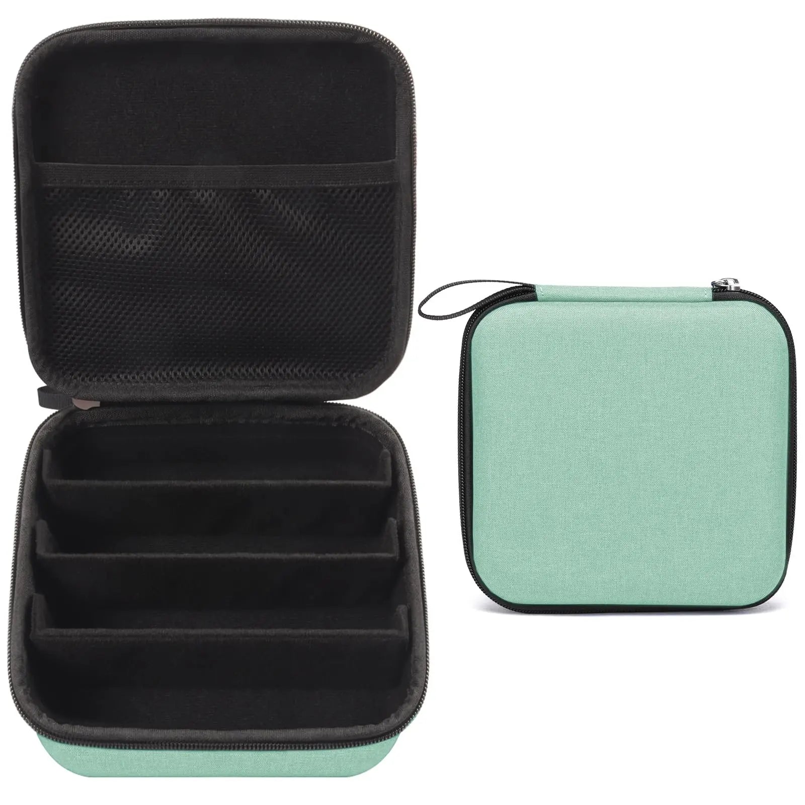Hard Shell Multi-Pair Glasses Holder - Carry-On, Pouches, Zip, Modern, Travel-Friendly Travel Organizer for Men & Women, Portable Sunglasses Case, Carry-On Travel Organizers, Pouches Travel Organizers