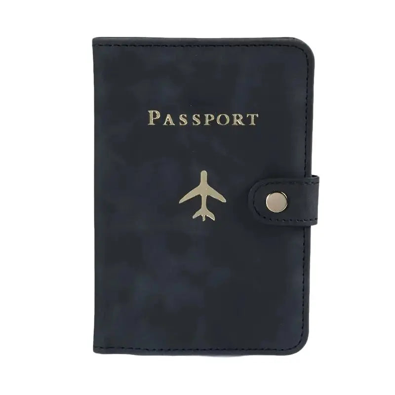 Travel Portfolio Organizer, 1 Count Pu Leather Multi-Functional Passport Bag, Passport Holder with Card Slot, Passport Wallet, Passport Cover, Travel Document Holder, Travel Accessories, Travel Essentials