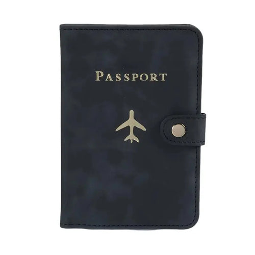Travel Portfolio Organizer, 1 Count Pu Leather Multi-Functional Passport Bag, Passport Holder with Card Slot, Passport Wallet, Passport Cover, Travel Document Holder, Travel Accessories, Travel Essentials