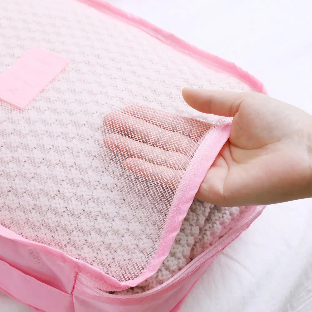 8Pcs/13Pcs Packing Cubes for Suitcases, Travel Luggage Organizer, Essential Travel Accessories, Travel Organizer Set, Shoe/Laundry/Underwear/Makeup Bags, for Women & Men, Travel Organization Pouch, Travel Gear, Travel Sets