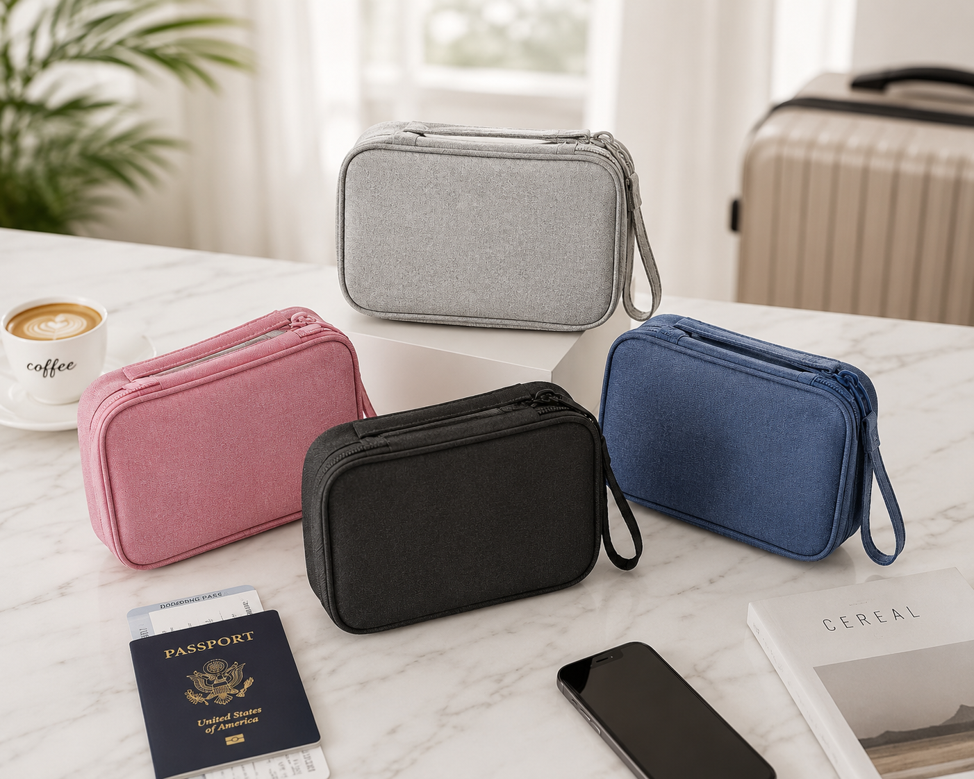 Waterproof Double Layer Travel Organizer