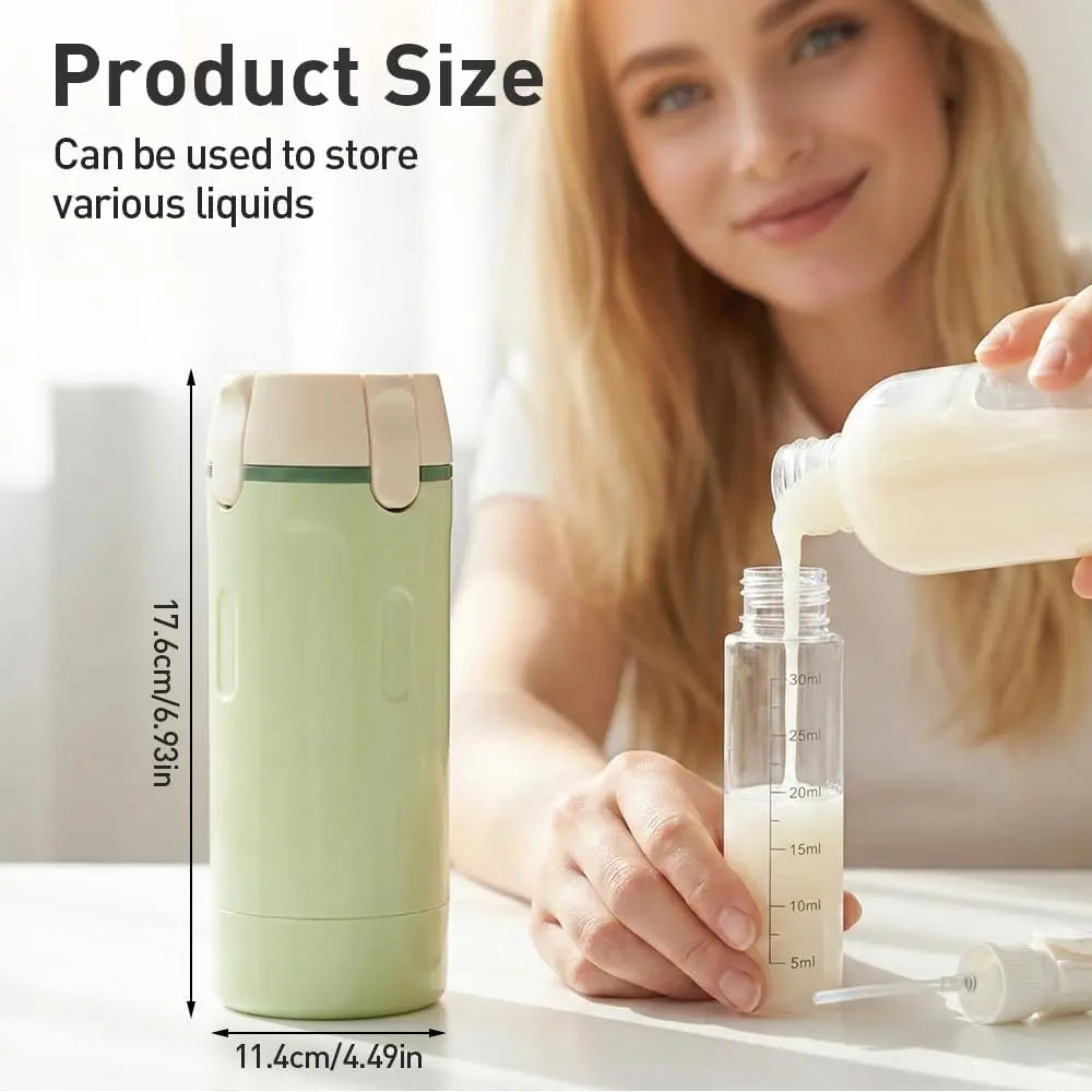 Travel Dispenser, Travel Bottles for Toiletries, 4-In-1 Travel Dispenser Bottle Refillable Leakproof Design 4-In-1 Travel Refill Bottle Portable Travel Size