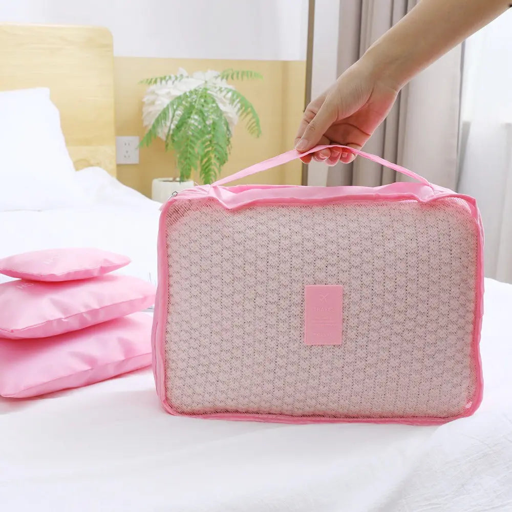 8Pcs/13Pcs Packing Cubes for Suitcases, Travel Luggage Organizer, Essential Travel Accessories, Travel Organizer Set, Shoe/Laundry/Underwear/Makeup Bags, for Women & Men, Travel Organization Pouch, Travel Gear, Travel Sets